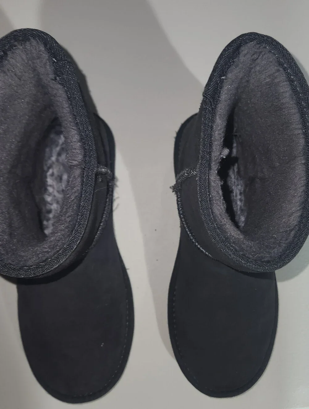 Dream Pairs Charcoal Gray Suede Like Winter Boots Size 8